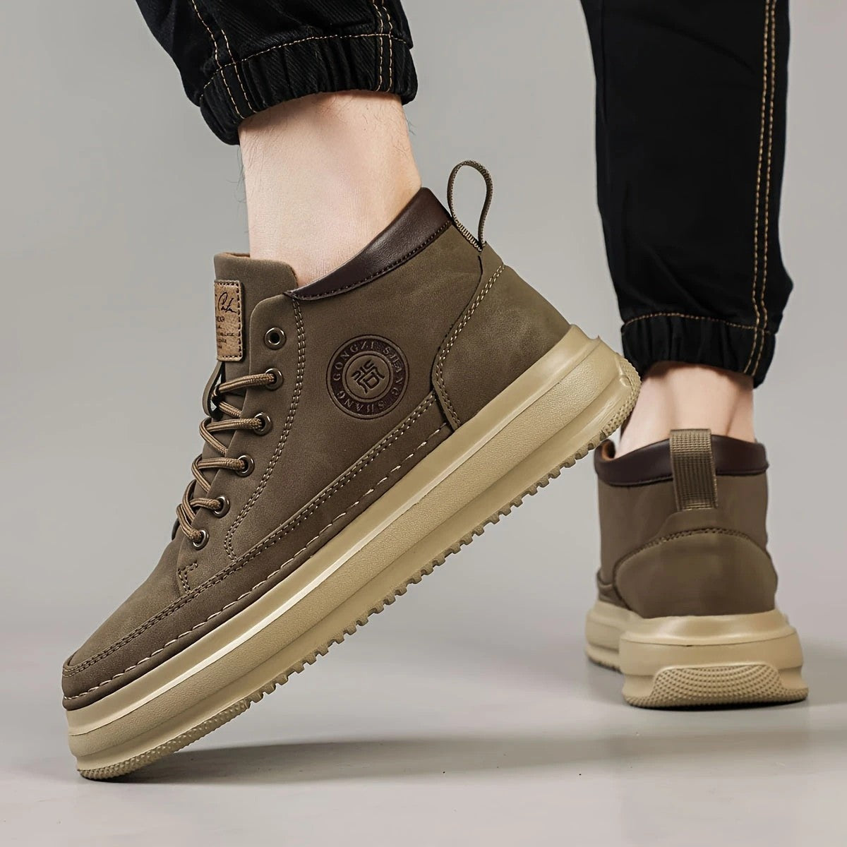 Tênis Masculino Stride Evo + Kit 10 Pares de Meias