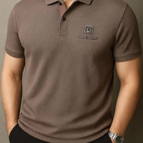 [Leve 5, Pague Só 3] Kit de Camisas Polo Masculinas Valder Premium em Seda Mulberry, Poliéster e Elastano