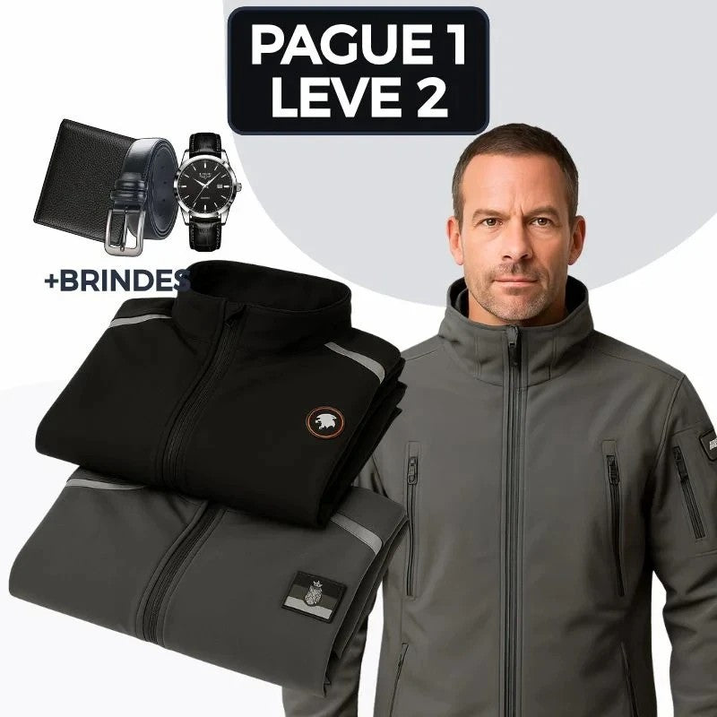 [Pague 1 Leve 2] Jaqueta Tática Militar Vanguard em Tecido RipStop e Poliéster +BRINDES: Relógio Tático, Cinto Tático e Carteira de Couro